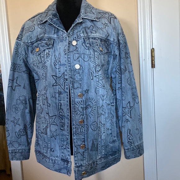 Denim jean jacket by Michael Michael Kors - Picture 1 of 9